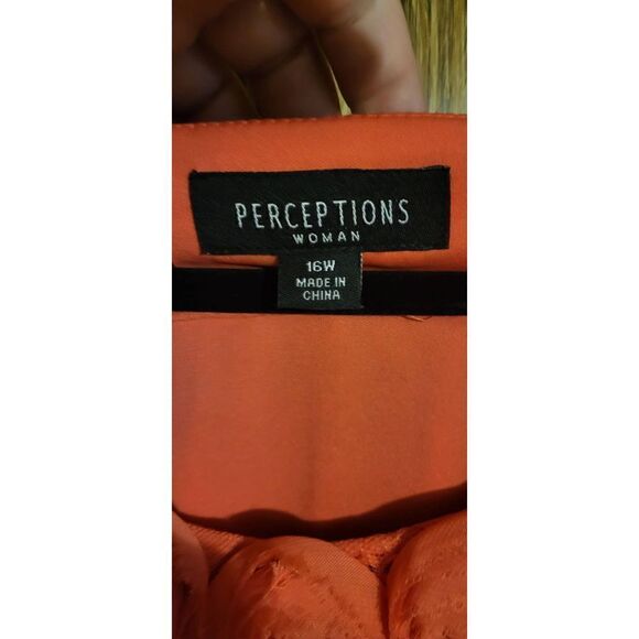 Perceptions coral midi dress - Picture 4 of 7